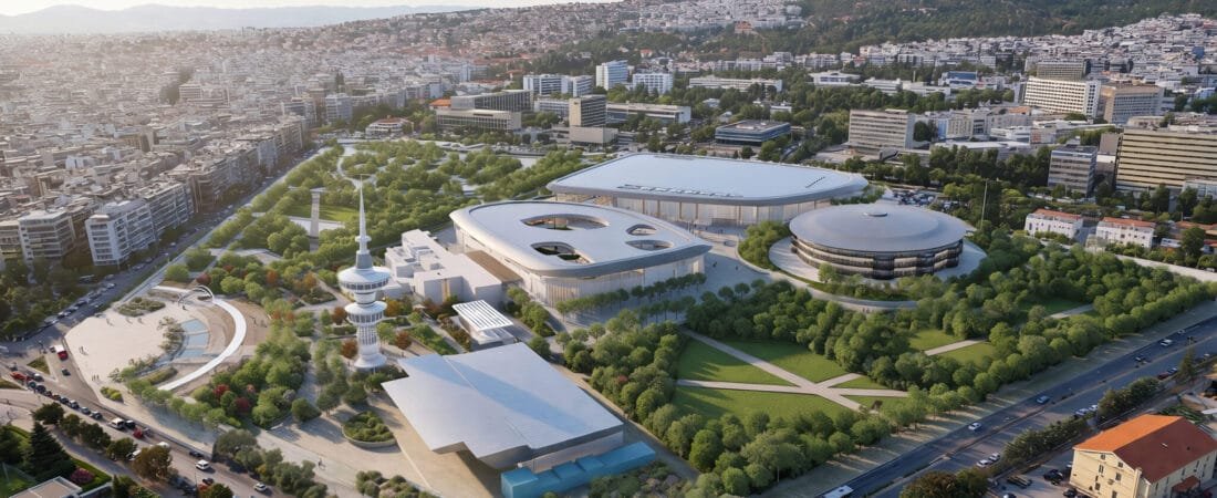The plan for the redevelopment of the TEF-HELEXPO area in Thessaloniki was approved