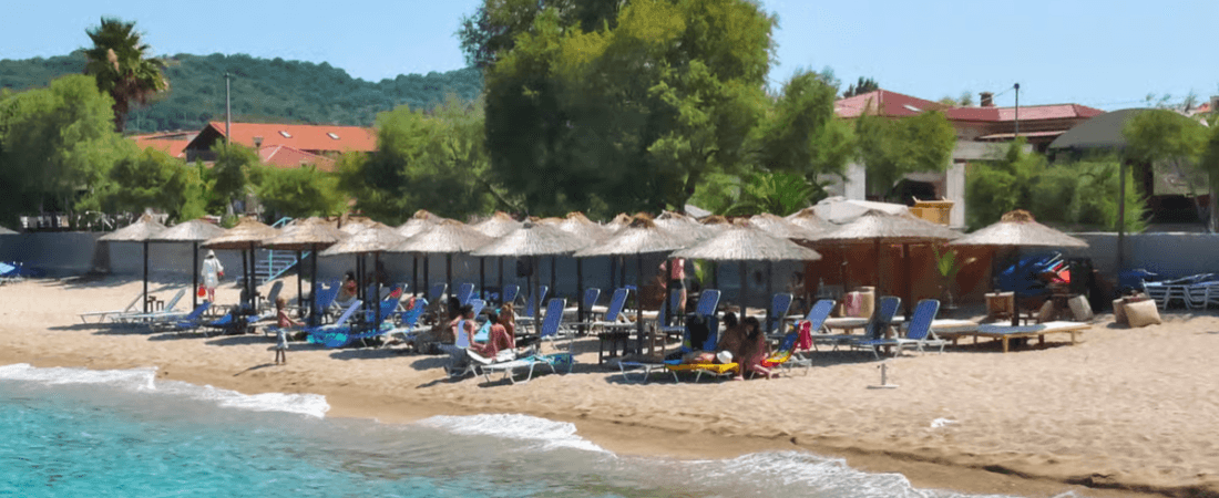 Thessaloniki: Halkidiki, Arnaia, Ierissos – Swim & Tasting