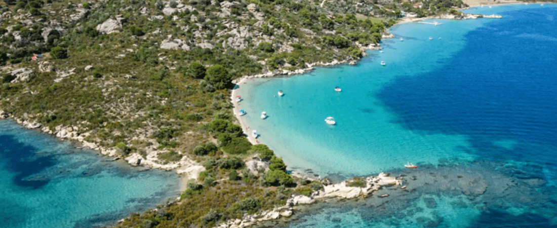Blue Lake of Halkidiki