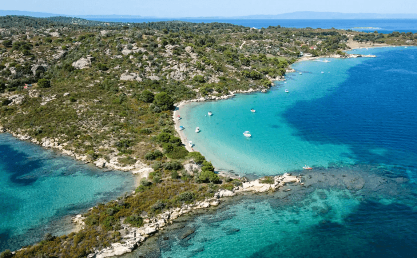 Blue Lake of Halkidiki
