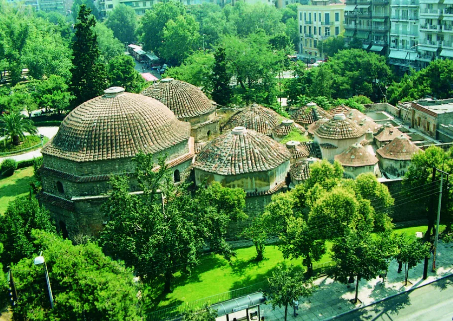 the Bey Hammam is the first Ottoman building to be erected in the city of Thessaloniki